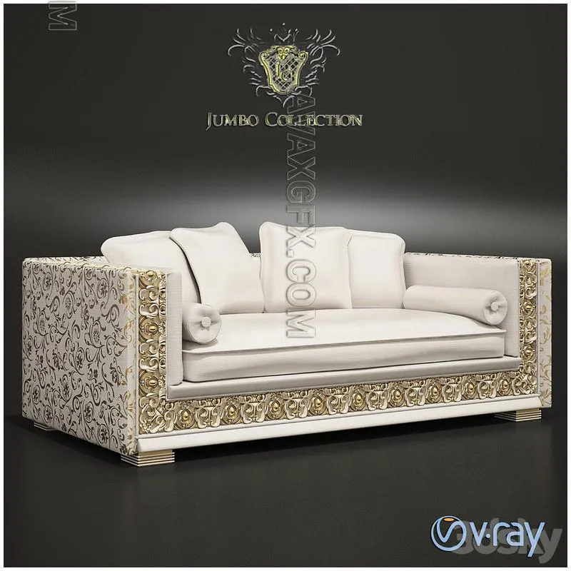 Jumbo Alchymia sofa - 3D Model