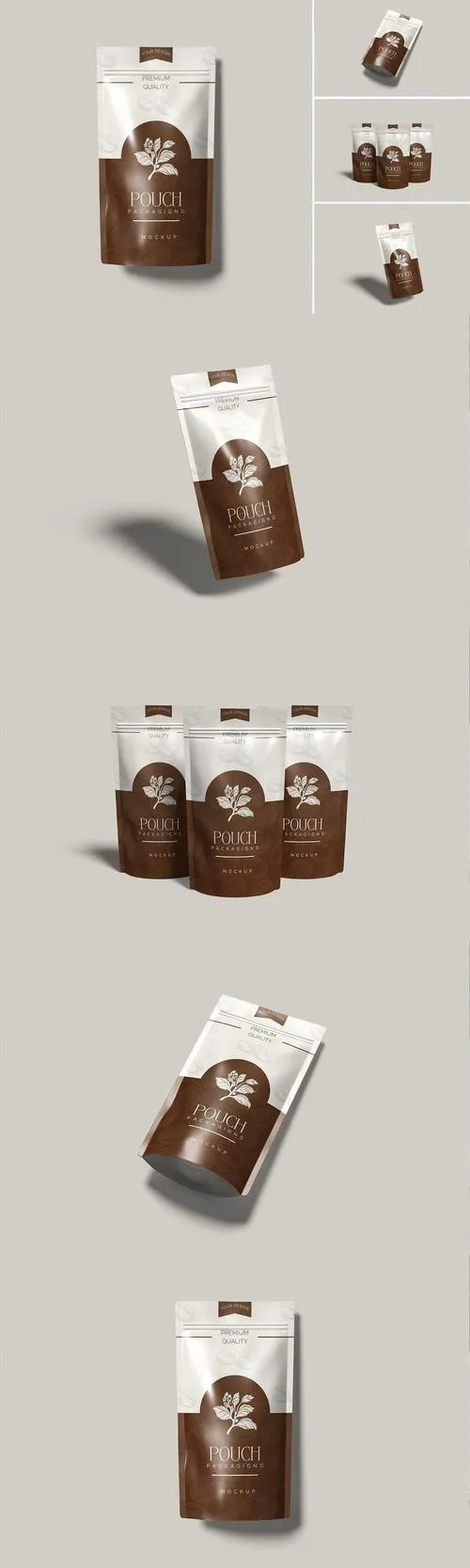 Pouch Packaging Mockup