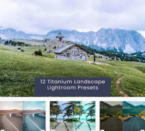 12 Titanium Landscape Lightroom Presets - 7NLRBFU