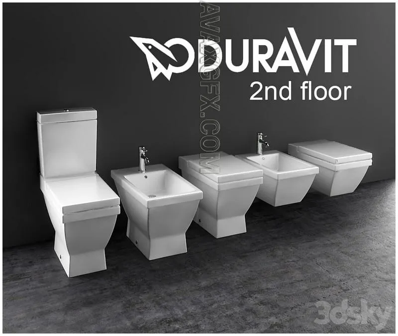 PROFI Duravit 2nd floor - 3D Model