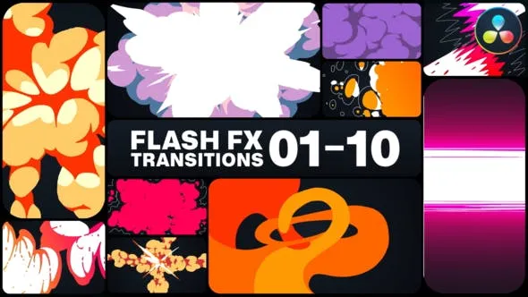 Flash FX Transitions for DaVinci Resolve 51869167 Videohive