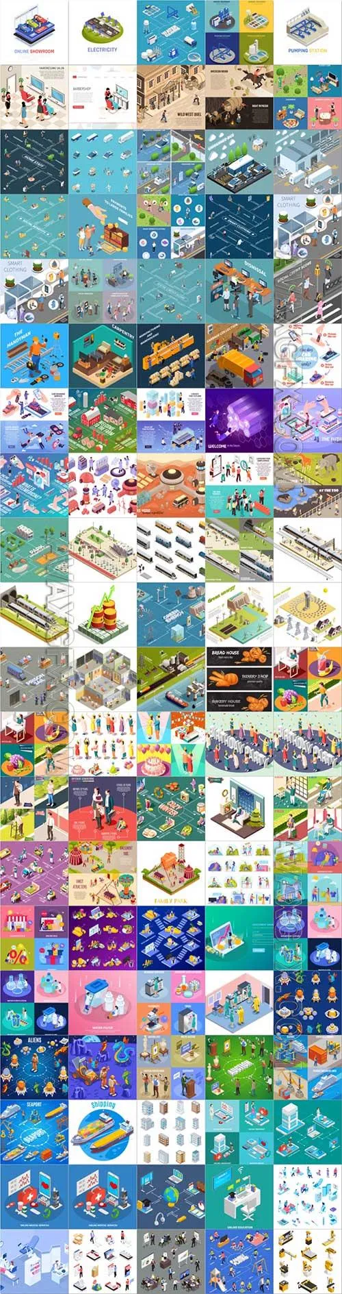 Isometric bundle vector 1