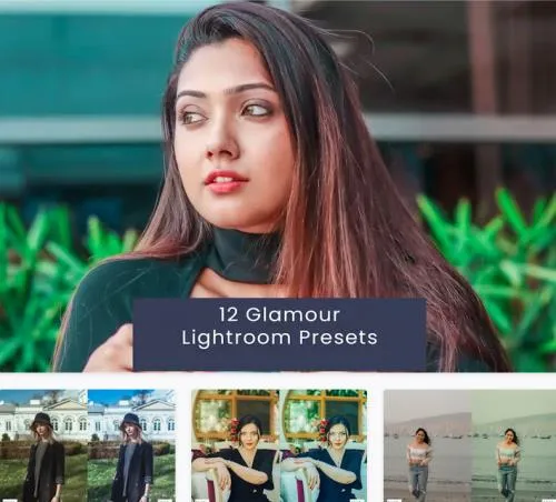 12 Glamour Lightroom Presets - GFJKM4U