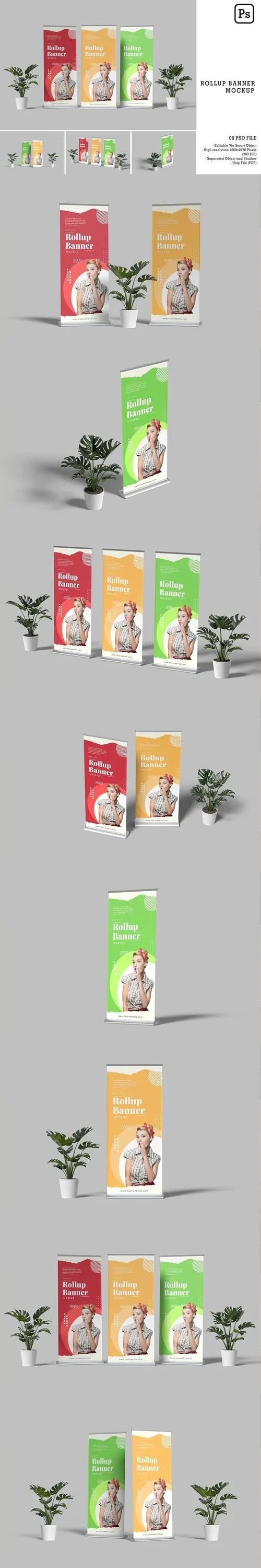 Rollup Banner Mockup