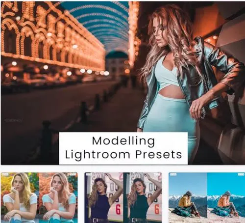 Modelling Lightroom Presets - 8SNB43V