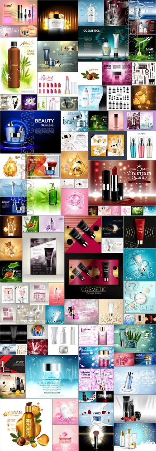 Cosmetics bundle vector 1