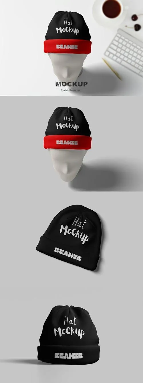 Beanie Hat Mockup