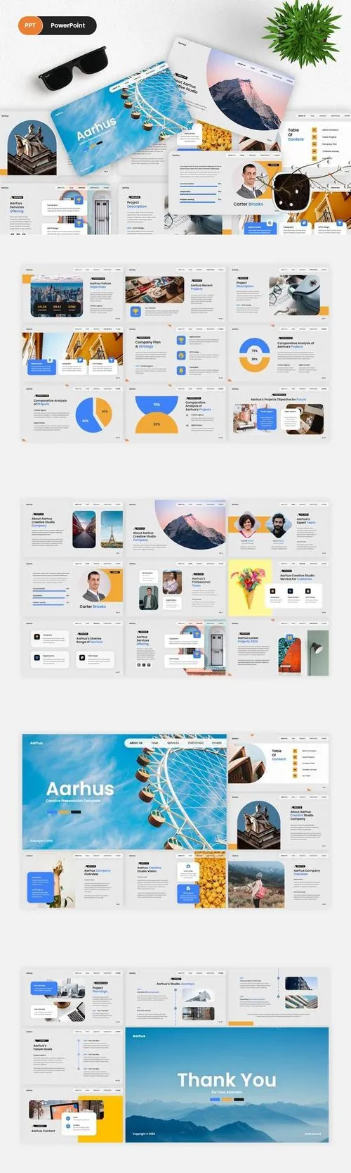 Aarhus - Creative PowerPoint Template