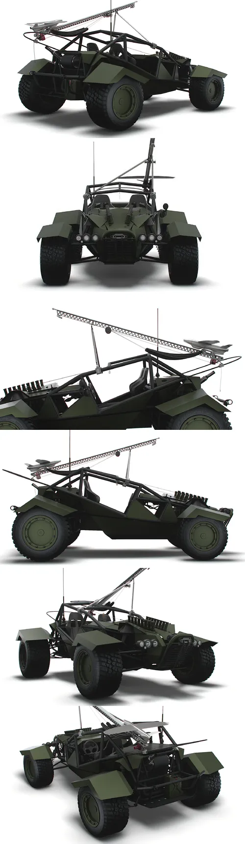 Generic Military Buggy UAV 2023 Model