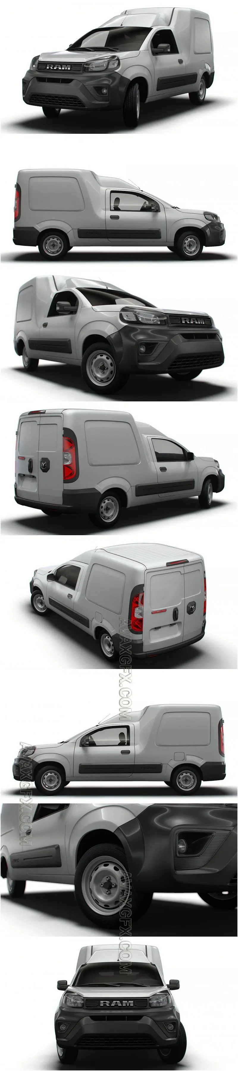 RAM Promaster Rapid 2024 - 3D Model