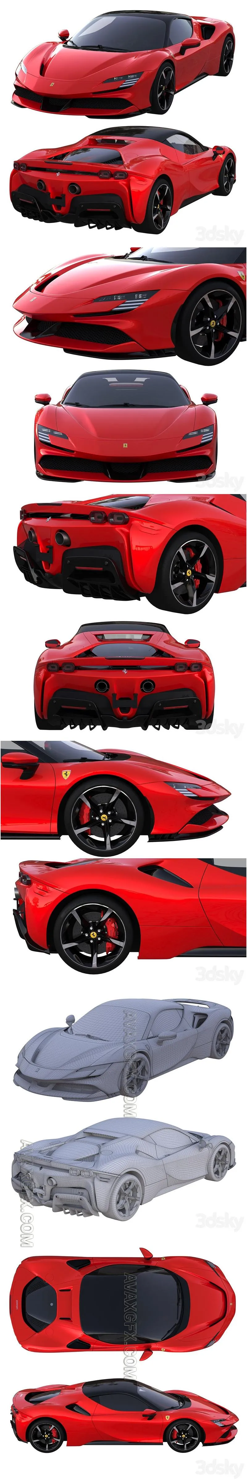 Ferrari SF90 Stradale - 3D Model