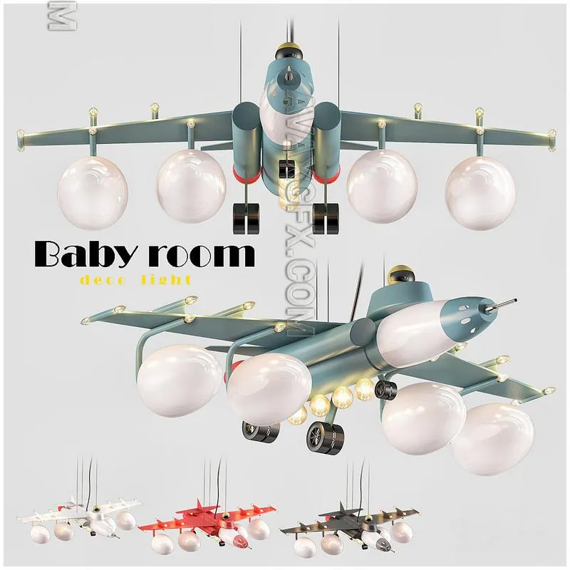 Baby_room_deco_light - 3D Model