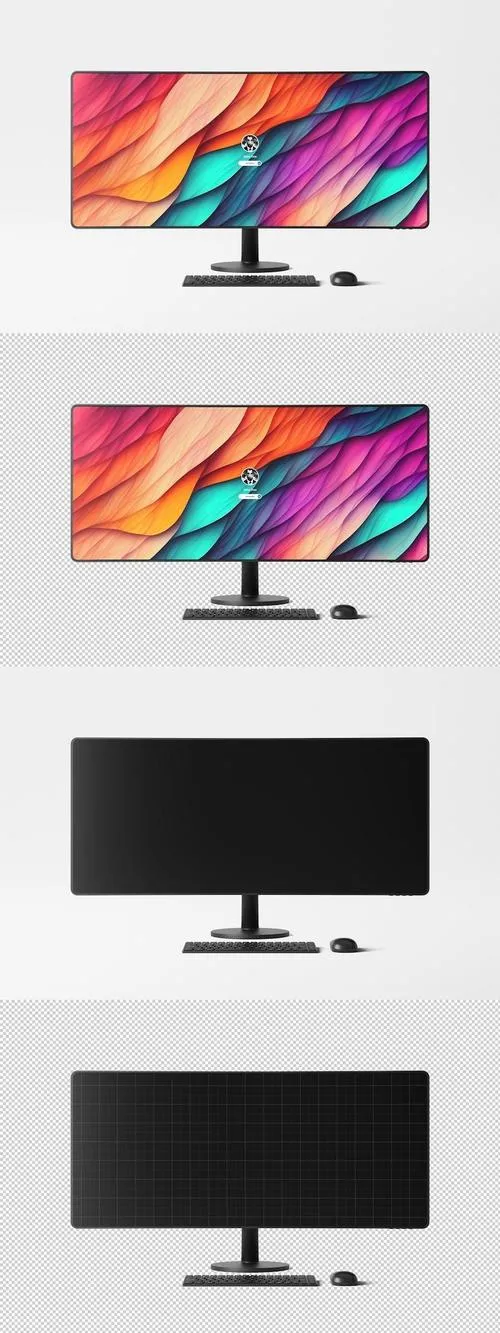 Ultrawide Monitor Mockup