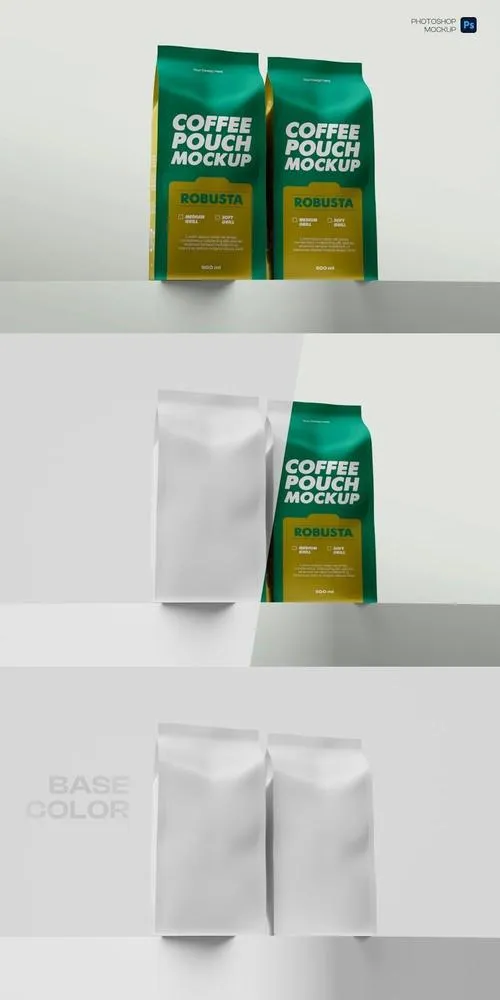 Coffee Bag Mockup