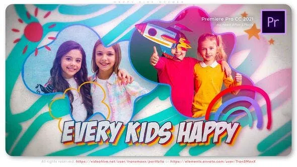 Happy Kids Opener 52216339 Videohive