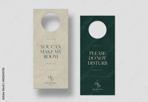 Door Hanger Layout 802841718