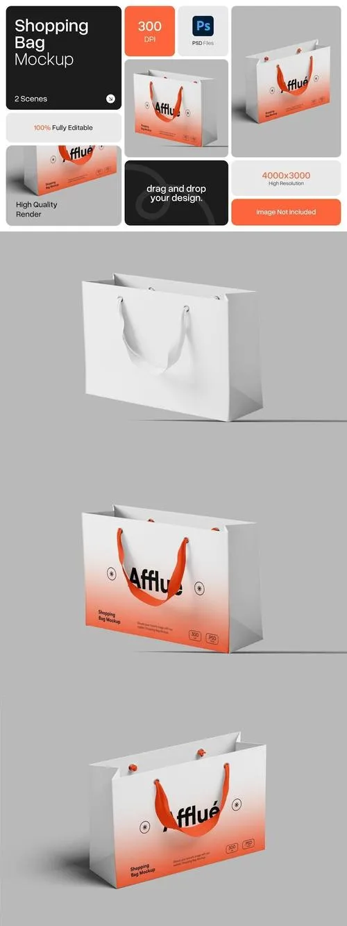 Shopping Bag Mockup