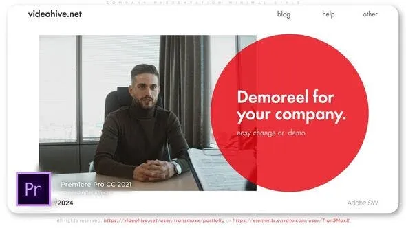Company Presentation Minimal Style 52216435 Videohive