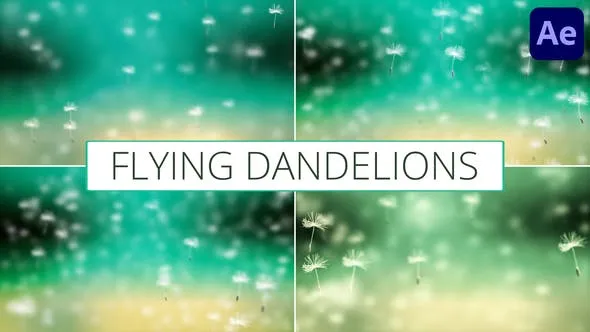 Flying Dandelions for After Effects 52411210 Videohive