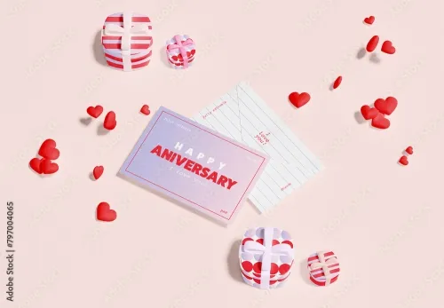 Happy Anniversary Mockup 797004065