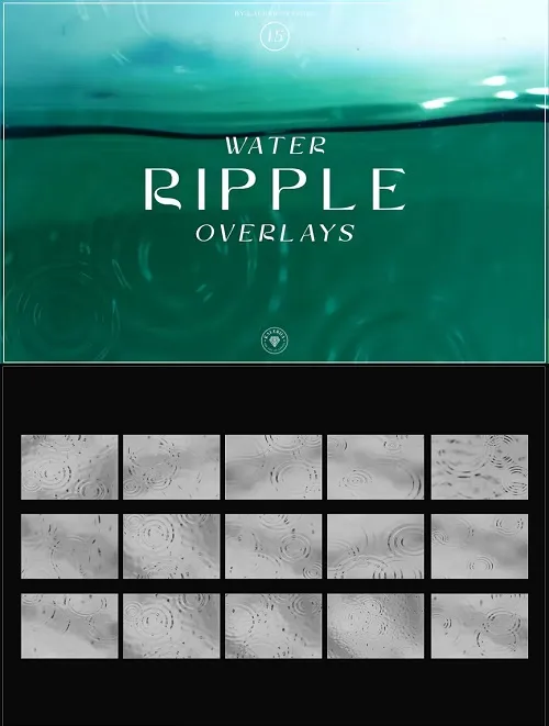 Water Ripple Overlays - 27KNHY6