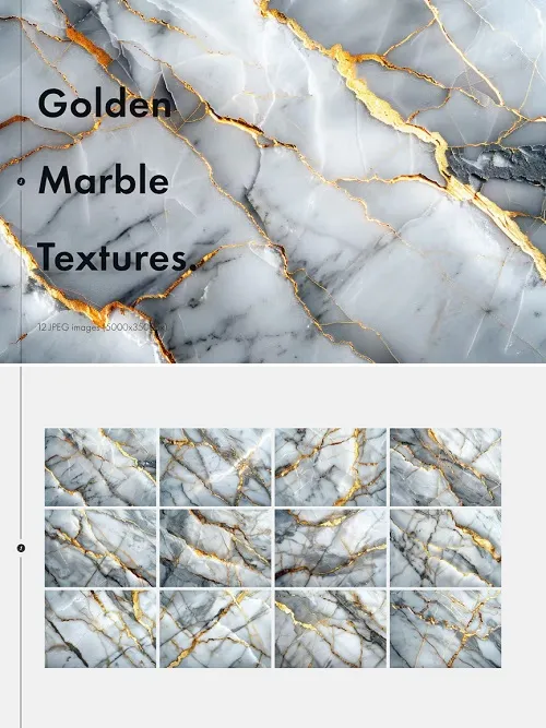 Golden Marble Textures - 4LBX22Q