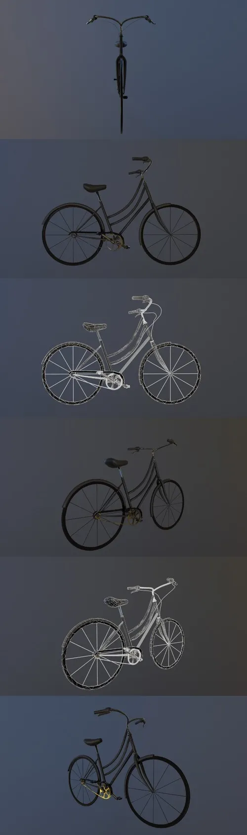 Bicycle Sport StyleX 3D Model