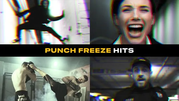 Punch Freeze Hits | After Effects 52301802 Videohive