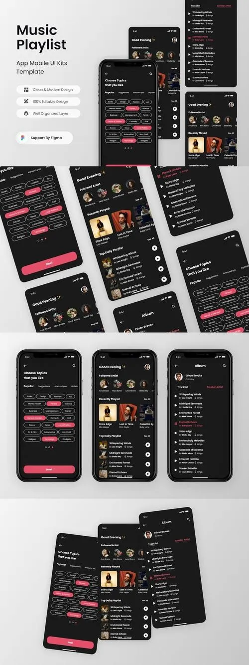 Music Playlist Mobile App