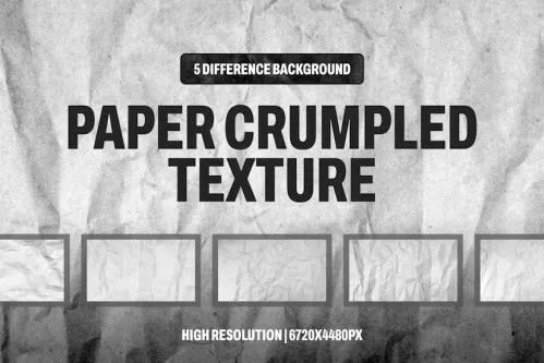 Paper Crumpled Texture Background - NSDZNGF