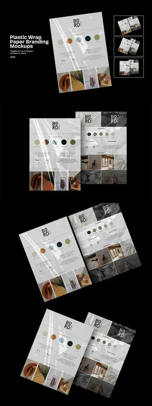 A4 Paper Mockups