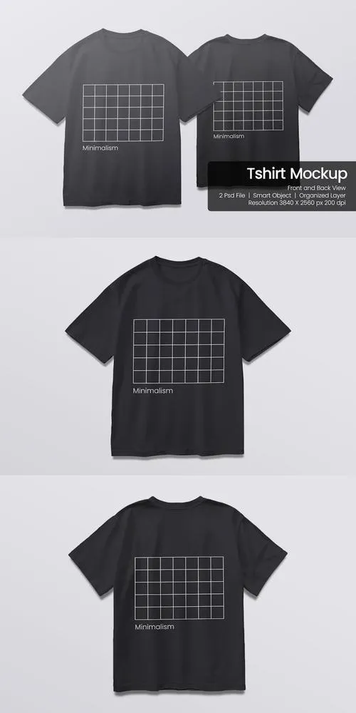 Big Size T-Shirt Mockup