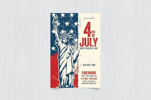 4th of July Flyer FE9HNJV