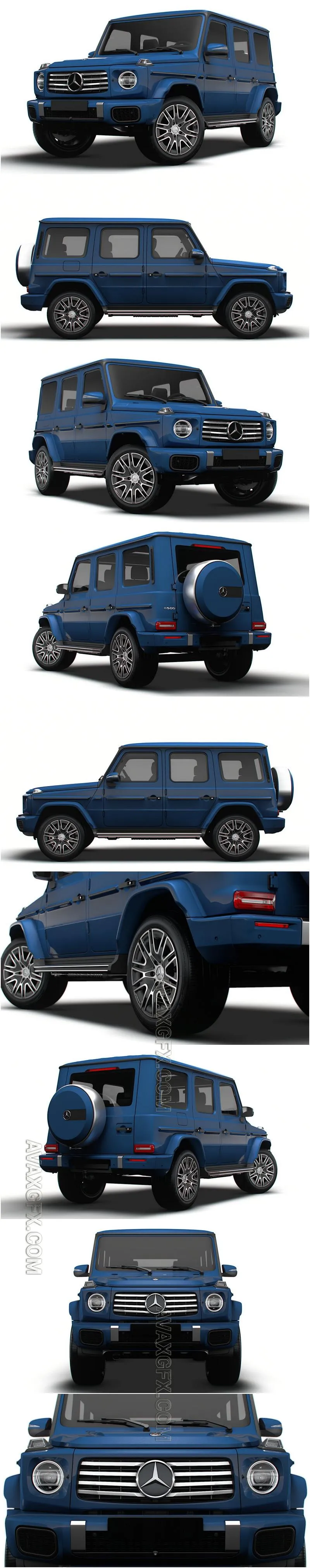 Mercedes Benz G 500 Manufaktur 2024 - 3D Model