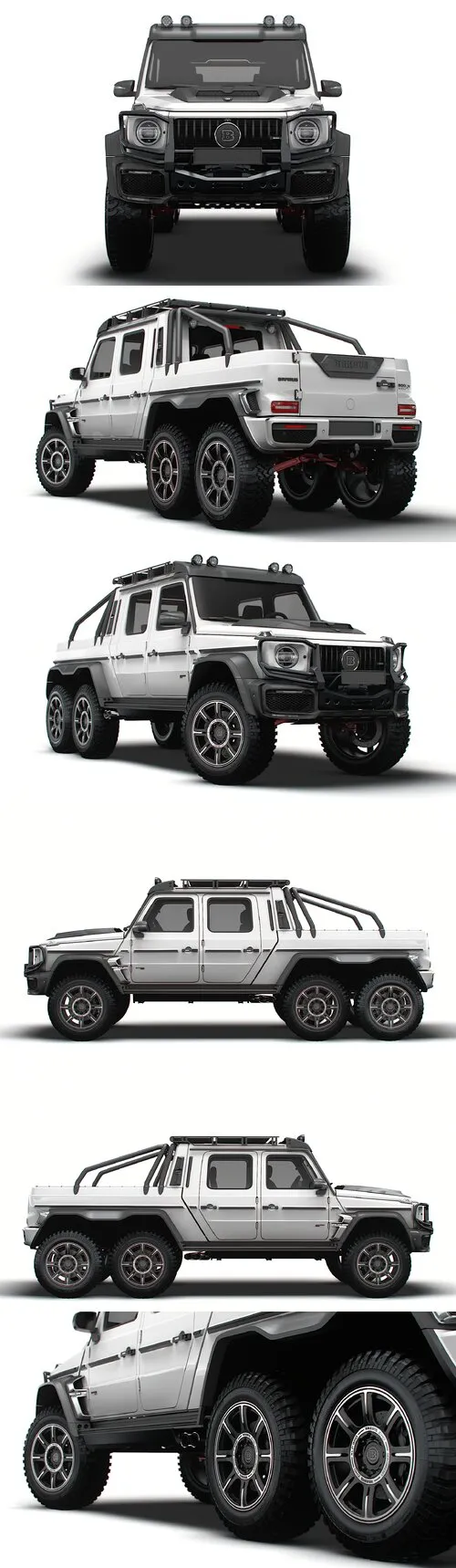 Brabus XLP 800 6x6 Adventure 2023 Model