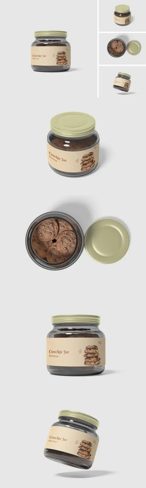 Coockie Jar Mockup