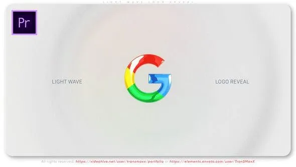 Light Wave Logo Reveal 52205891 Videohive