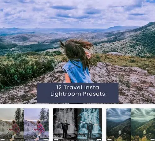 12 Travel Insta Lightroom Presets - L8AFXHY