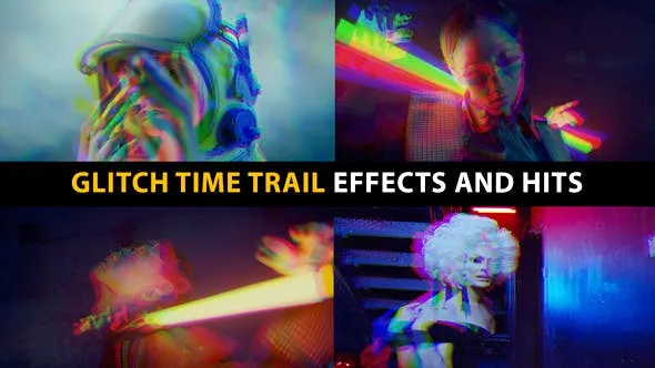 Glitch Time Trail Effects And Hits | After Effects 52300834 Videohive