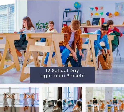 12 School Day Lightroom Presets - SDWRU4D