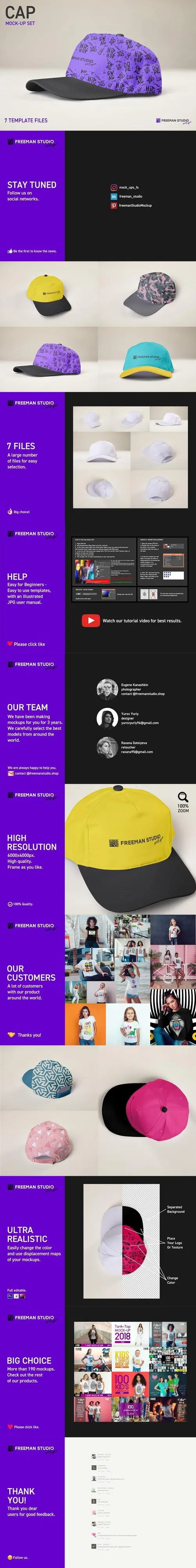 Cap Mock-Up Set
