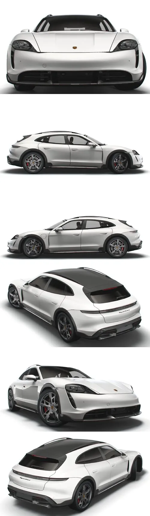 Porsche Taycan Turbo S Cross Turismo 2022 Model