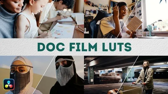 Doc Film LUTs | DaVinci Resolve 51948163 Videohive