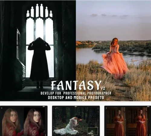 Fantasy - Desktop & Lightroom Presets v2 - 8AN9XDL