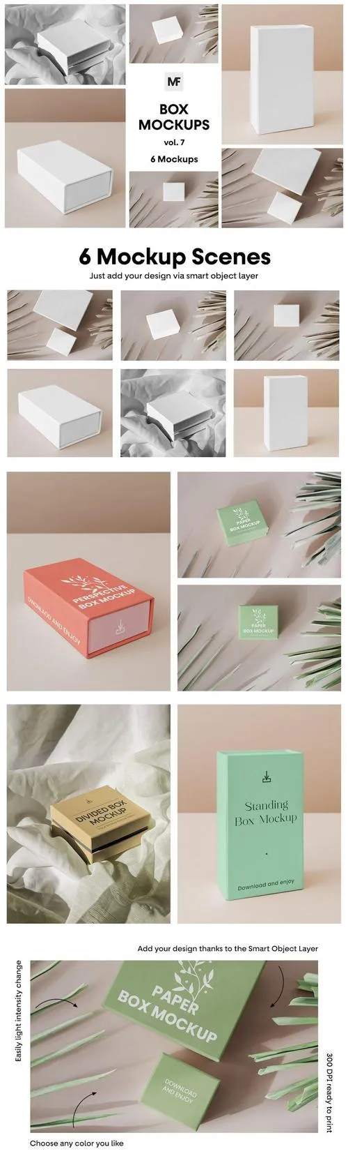 Box Mockups vol.7