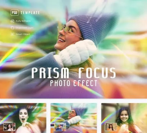 Prism Focus Photo Effect - R9LJU8B