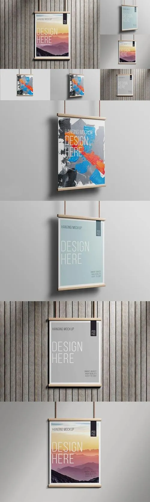 Hanging Poster Mockup