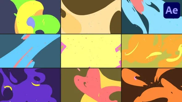 Abstract Colorful Seamless Transitions | After Effects 52055991 Videohive
