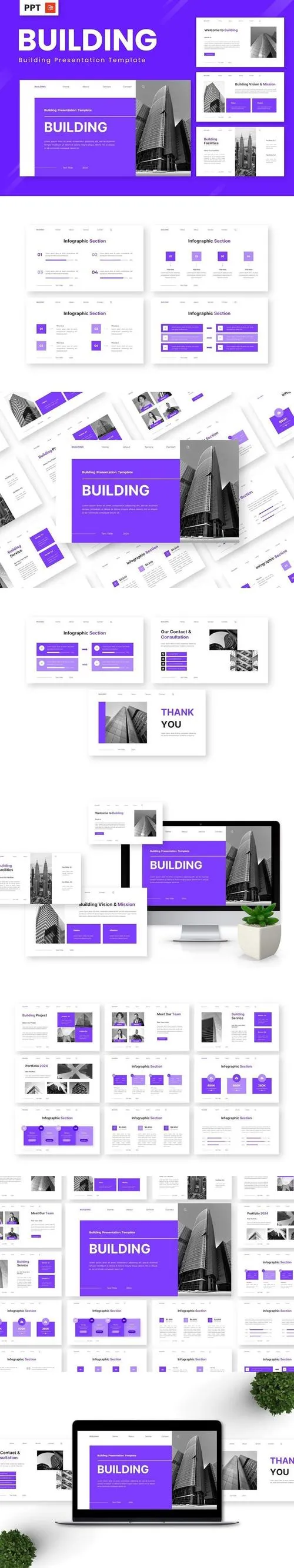 Building - Building Powerpoint Templates