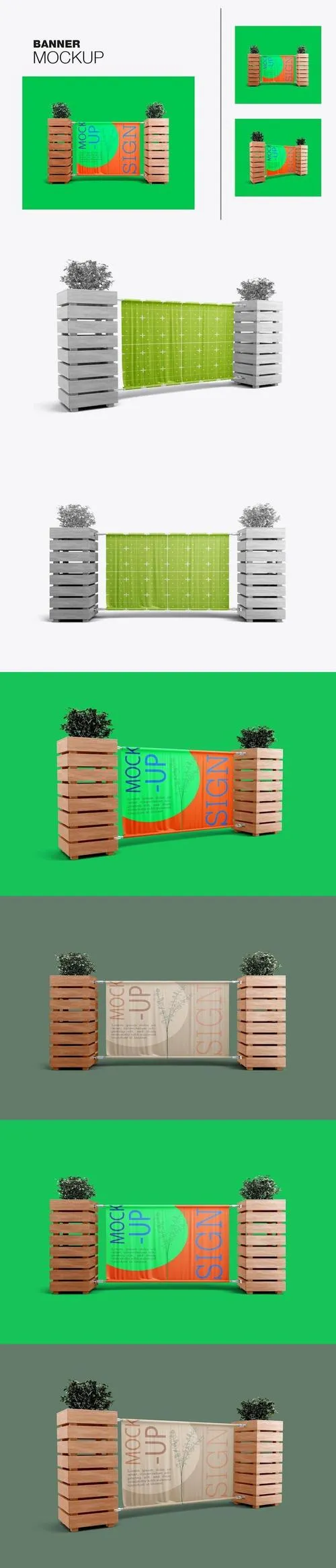 Outdoor Banner Mockup